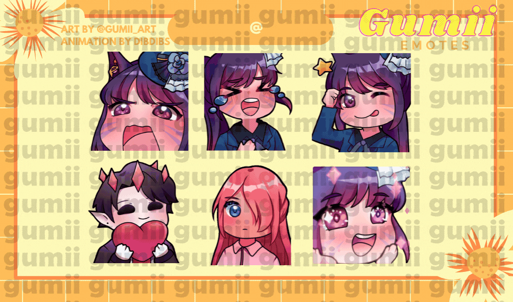 Emote Commission #5,6,7